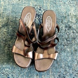 These California made golden 4” light as a feather slippers are made for you